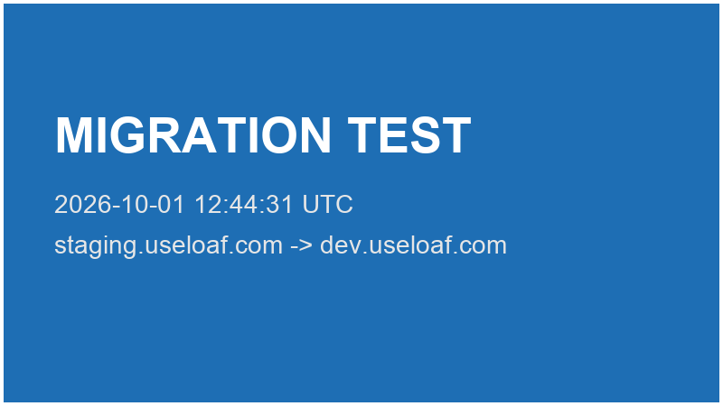 Migration test image